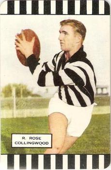 1954 Coles Victorian Footballers Series 1 #NNO Bob Rose Front